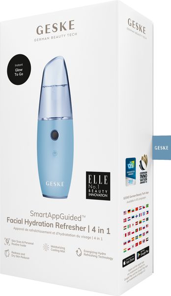 Зволожувач для шкіри обличчя GESKE Facial Hydration Refresher 4 in 1 aquamarine HB0160 фото