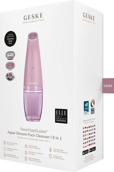 Очищающее средство для лица GESKE Aqua-Stream Face Cleanser 8 в 1, pink HB0401