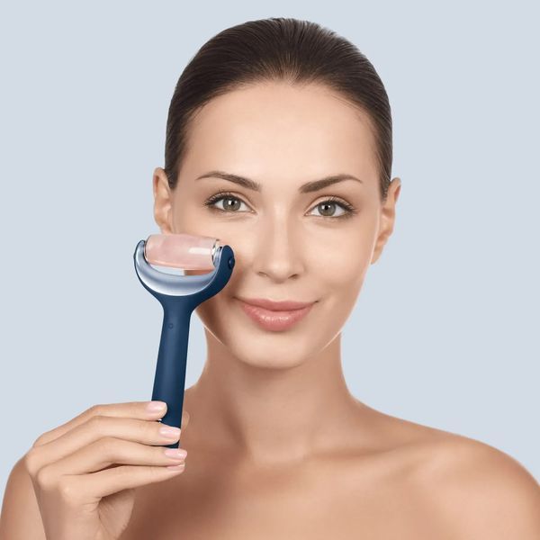 Ролер для голкової мезотерапії обличчя та тіла GESKE MicroNeedle Face & Body Roller 9 в 1, midnight HB0210