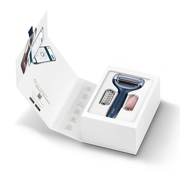 Ролер для голкової мезотерапії обличчя та тіла GESKE MicroNeedle Face & Body Roller 9 в 1, midnight HB0210