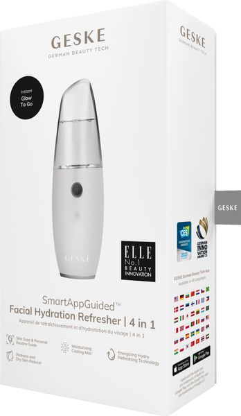 Зволожувач для шкіри обличчя GESKE Facial Hydration Refresher 4 in 1 white HB0161 фото