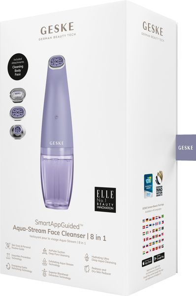 Очищающее средство для лица GESKE Aqua-Stream Face Cleanser 8 в 1, purple HB0402