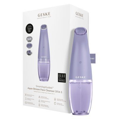 Очищуючий засіб для обличчя GESKE Aqua-Stream Face Cleanser 8 в 1, purple HB0402