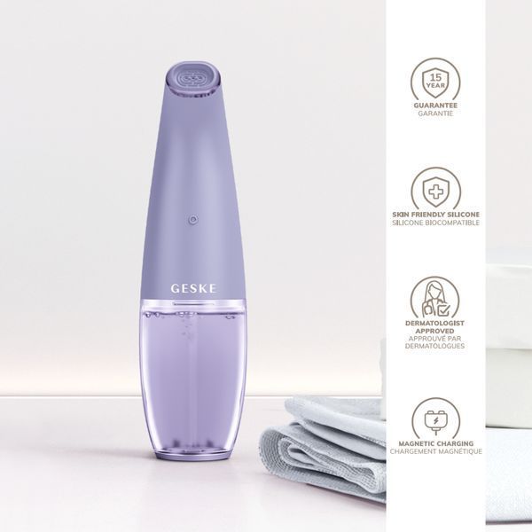 Очищающее средство для лица GESKE Aqua-Stream Face Cleanser 8 в 1, purple HB0402