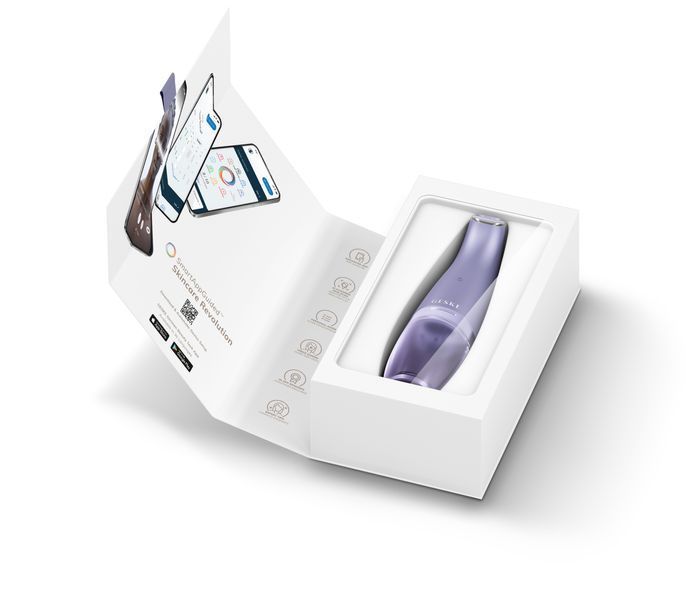 Очищающее средство для лица GESKE Aqua-Stream Face Cleanser 8 в 1, purple HB0402