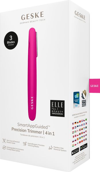 Тример GESKE Precision Trimmer 4 в 1, magenta HB0452 фото