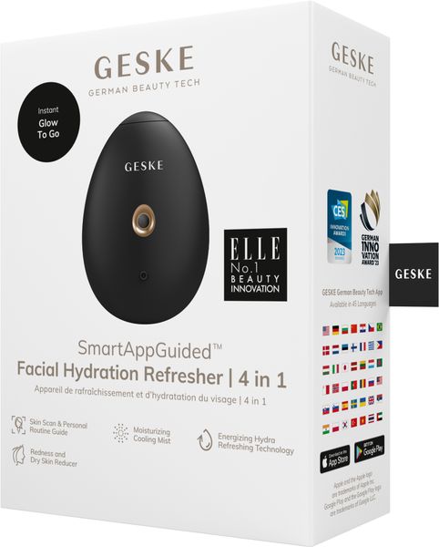 Електронний освіжувач для зволоження обличчя GESKE Facial Hydration Refresher 4 в 1, gray HB0163 фото