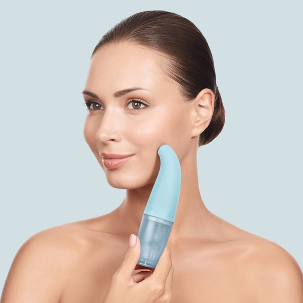 Очищуючий засіб для обличчя GESKE Aqua-Stream Face Cleanser 8 в 1, turquoise HB0404