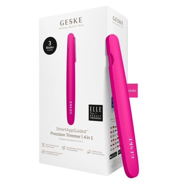 Тример GESKE Precision Trimmer 4 в 1, magenta HB0452 фото