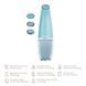 Очищуючий засіб для обличчя GESKE Aqua-Stream Face Cleanser 8 в 1, turquoise HB0404 фото 2
