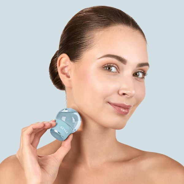 Масажер для обличчя і тіла GESKE Cool & Warm Face and Body Massager 7 в 1 turquoise HB0305
