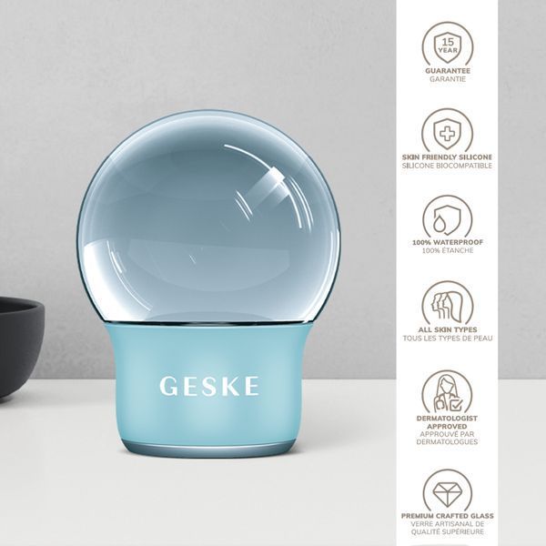 Масажер для обличчя і тіла GESKE Cool & Warm Face and Body Massager 7 в 1 turquoise HB0305