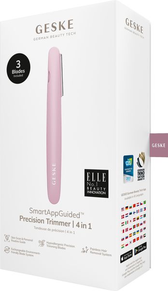 Тример GESKE Precision Trimmer 4 в 1, pink HB0454 фото