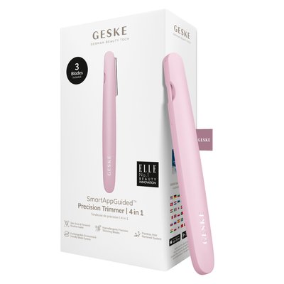 Тример GESKE Precision Trimmer 4 в 1, pink HB0454 фото