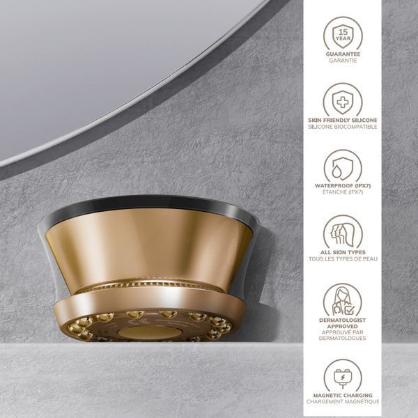 Антивозрастной&nbsp;LED-излучатель&nbsp;для&nbsp;восстановления&nbsp;кожи&nbsp;лица&nbsp;GESKE&nbsp;Anti-Aging&nbsp;Skin&nbsp;Renewer&nbsp;9в1&nbsp;gray HB0637