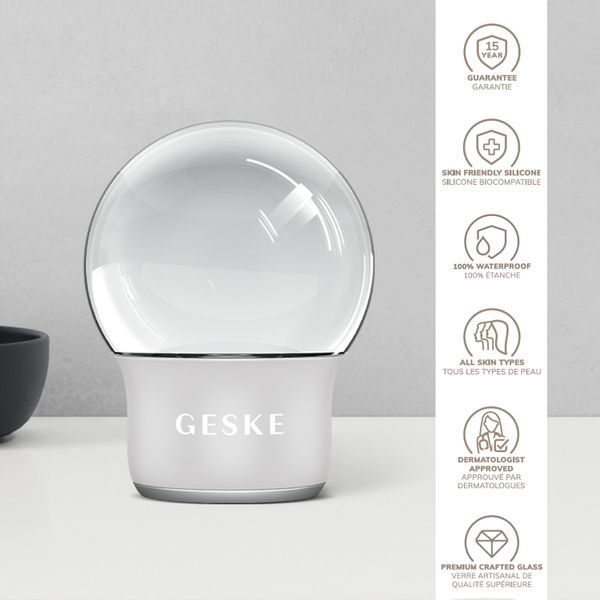 Массажер для лица и тела GESKE Cool & Warm Face and Body Massager 7 в 1 white HB0306