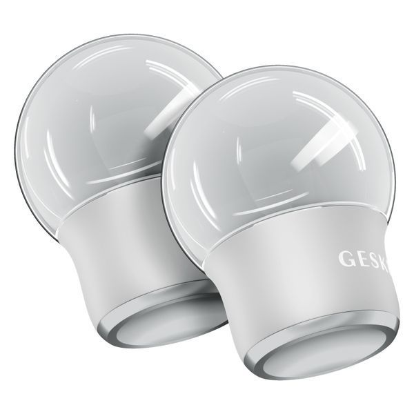 Массажер для лица и тела GESKE Cool & Warm Face and Body Massager 7 в 1 white HB0306