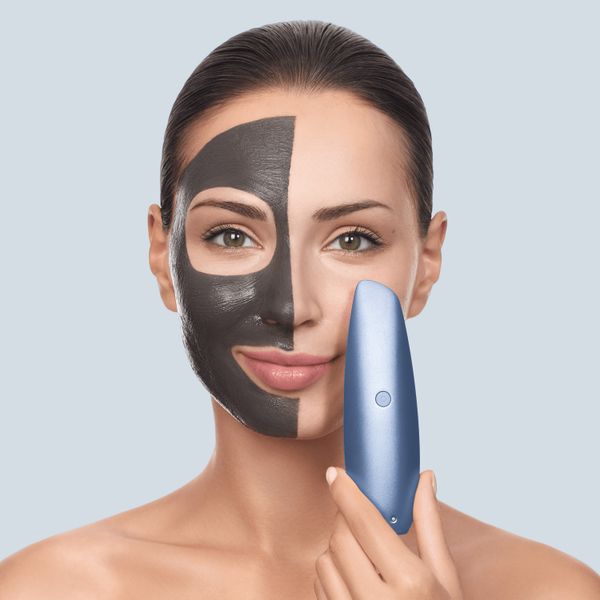 Безконтактна магнітна пілінг-маска GESKE Touchless Magnetic Peeling Mask 5 в 1, aquamarine HB0554 фото