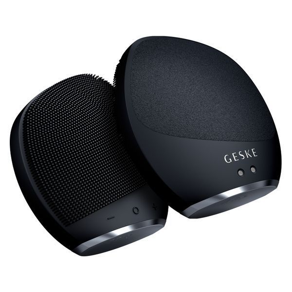 Ультразвукова щітка для тіла та інтенсивний пілінг GESKE Sonic Body Brush & Intensive Exfoliator 7 в 1, black HB0352