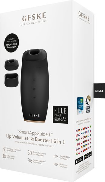 Устройство для увеличения объема губ GESKE Lip Volumizer & Booster 6 в 1, gray HB0408