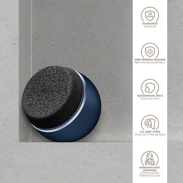 Набір для догляду за стопами GESKE Pumice Stone Callus Remover 7 в 1, midnight HB0603