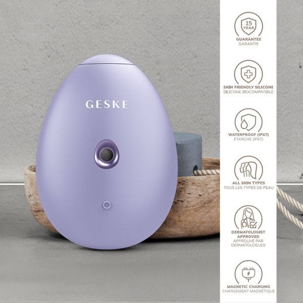 Електронний освіжувач для зволоження обличчя GESKE Facial Hydration Refresher 4 в 1, purple HB0167 фото