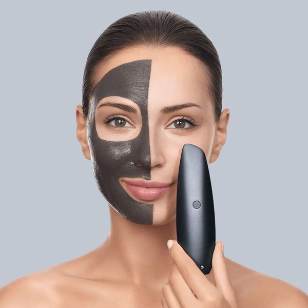 Безконтактна магнітна пілінг-маска GESKE Touchless Magnetic Peeling Mask 5 в 1, black HB0555