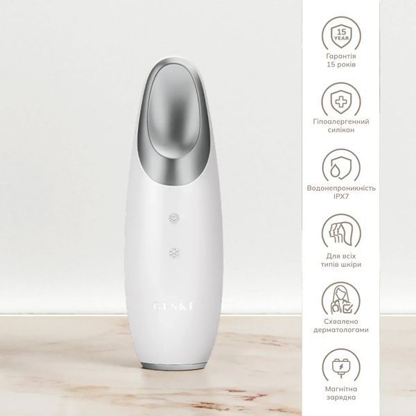 Енерджайзер для очей GESKE Warm & Cool Eye Energizer 6 в 1, white HB0117