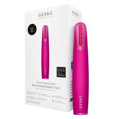 Пристрій для зміцнення і тонізації шкіри обличчя GESKE Skin Firming Wand 7 в 1, magenta HB0430