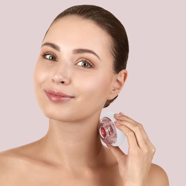 Массажер для лица и тела GESKE Sonic Cool & Warm Face and Body Massager 9 в 1 starlight HB0282