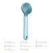 Ультразвуковая щетка для всего тела GESKE Sonic Full-Body Brush & Intensive Exfoliator 8 в 1, turquoise HB0382 фото 2