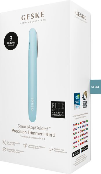 Тример GESKE Precision Trimmer 4 в 1, turquoise HB0457 фото