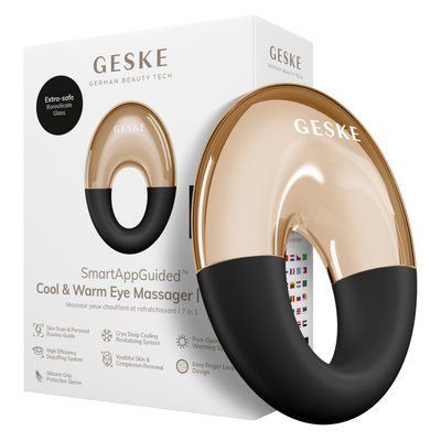Массажер для глаз GESKE Cool & Warm Eye Massager 7 в 1, gray HB0309