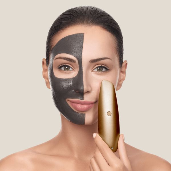 Безконтактна магнітна пілінг-маска GESKE Touchless Magnetic Peeling Mask 5 в 1, gray HB0556 фото