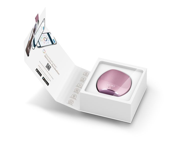 Ультразвуковая щетка для тела и интенсивный пилинг GESKE Sonic Body Brush & Intensive Exfoliator 7 в 1, pink HB0357