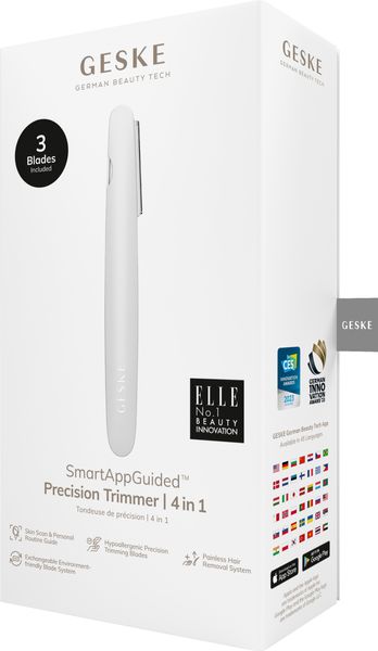 Тример GESKE Precision Trimmer 4 в 1, white HB0458 фото