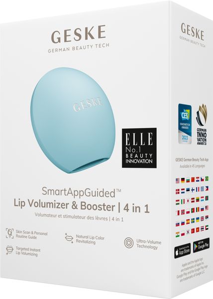 Пристрій для збільшення обʼєму губ GESKE Lip Volumizer & Booster 4 в 1 Small, turquoise HB0219 фото