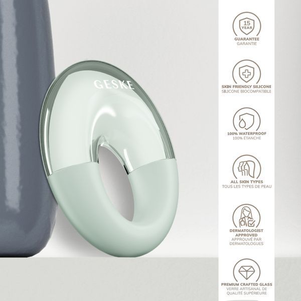 Массажер для глаз GESKE Cool & Warm Eye Massager 7 в 1, green HB0310