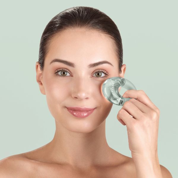 Массажер для глаз GESKE Cool & Warm Eye Massager 7 в 1, green HB0310