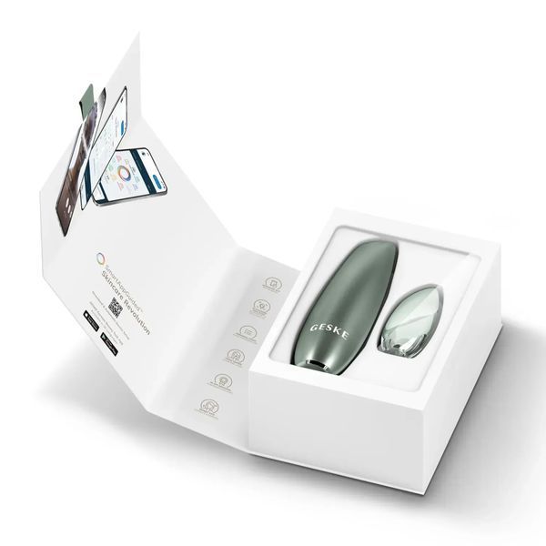 Безконтактна магнітна пілінг-маска GESKE Touchless Magnetic Peeling Mask 5 в 1, green HB0557