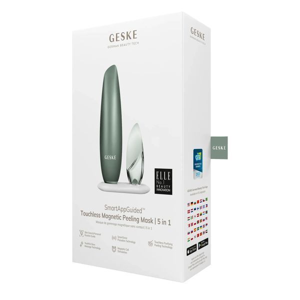 Безконтактна магнітна пілінг-маска GESKE Touchless Magnetic Peeling Mask 5 в 1, green HB0557
