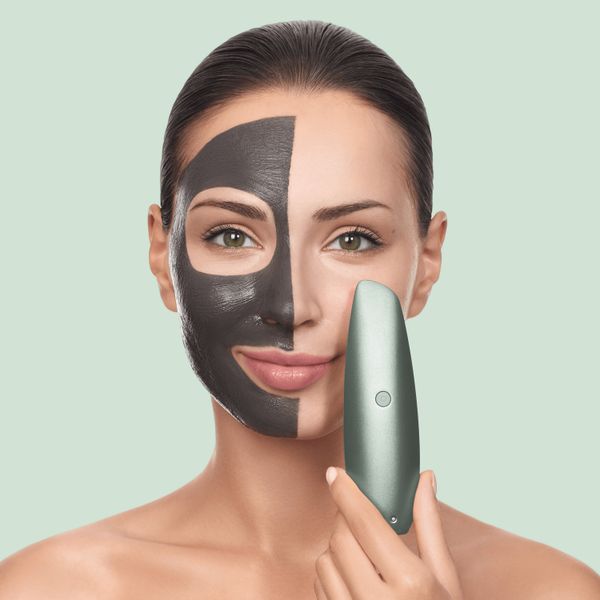 Безконтактна магнітна пілінг-маска GESKE Touchless Magnetic Peeling Mask 5 в 1, green HB0557 фото