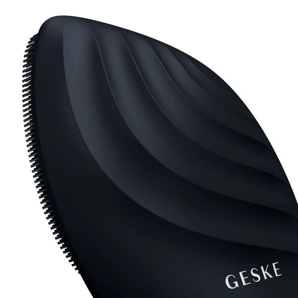 Электронная ультразвуковая щетка для лица GESKE Sonic Facial Brush 5 в 1, black HB0069