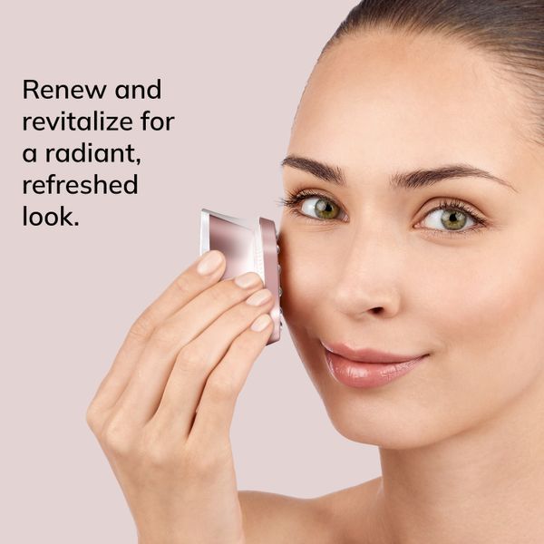 Антивіковий LED-випромінювач для відновлення шкіри обличчя GESKE Anti-Aging Skin Renewer 9в1 starlight HB0638