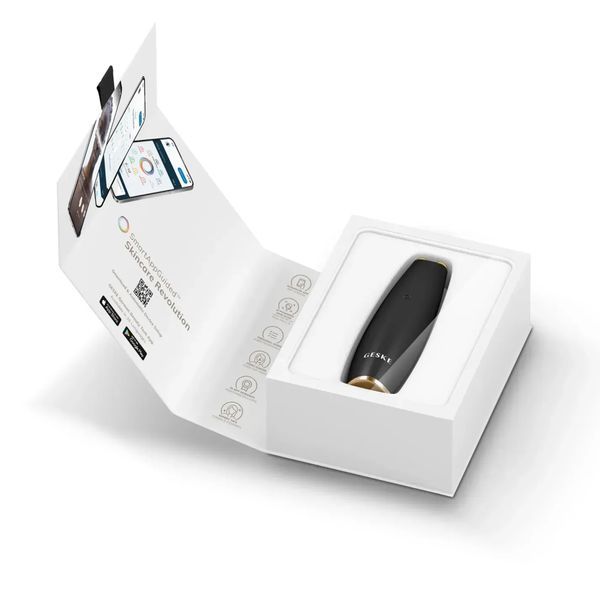 Микротоковая ручка для подтяжки кожи лица GESKE MicroCurrent Face-Lift Pen 6 в 1, gray HB0119
