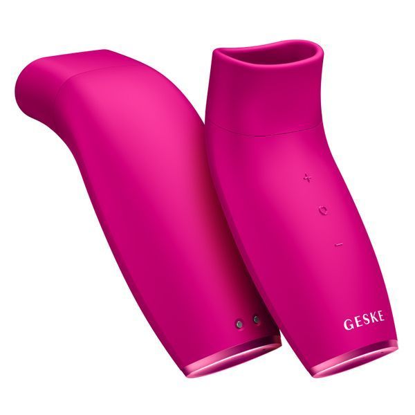 Пристрій для збільшення об'єму губ GESKE Lip Volumizer & Booster 6 в 1, magenta HB0410