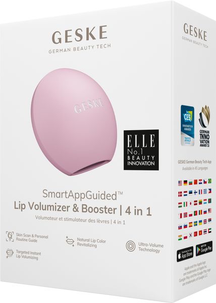 Пристрій для збільшення обʼєму губ GESKE Lip Volumizer & Booster 4 в 1 Small, pink HB0220 фото