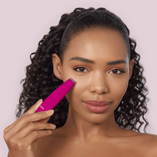 Мікрострумова ручка для підтяжки обличчя GESKE MicroCurrent Face-Lift Pen 6 в 1, magenta HB0120 фото