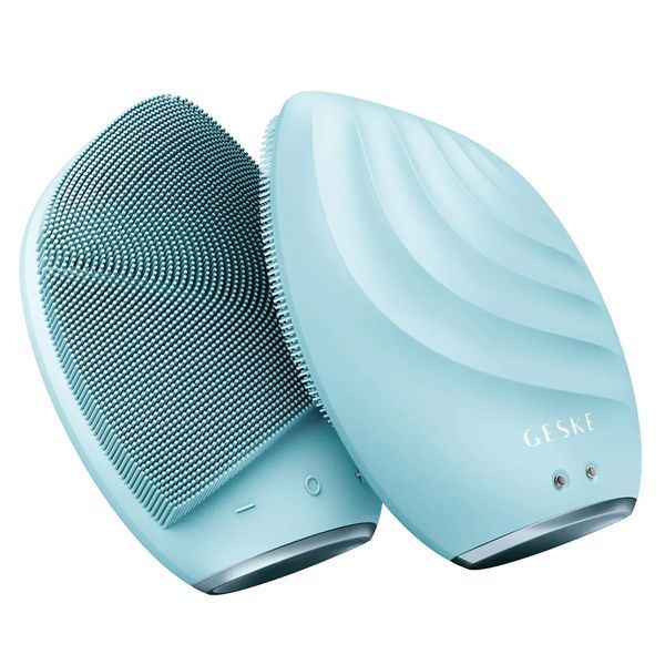 Электронная ультразвуковая щетка для лица GESKE Sonic Facial Brush 5 в 1, turtoise HB0070