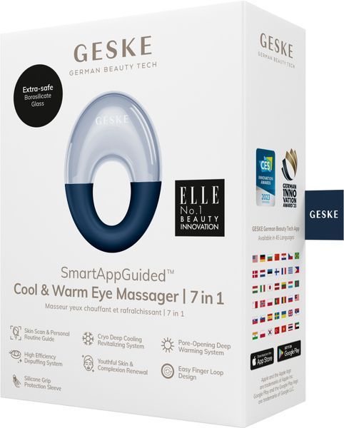 Массажер для глаз GESKE Cool & Warm Eye Massager 7 в 1, midnight HB0312